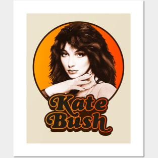 Retro Kate Bush Tribute Posters and Art